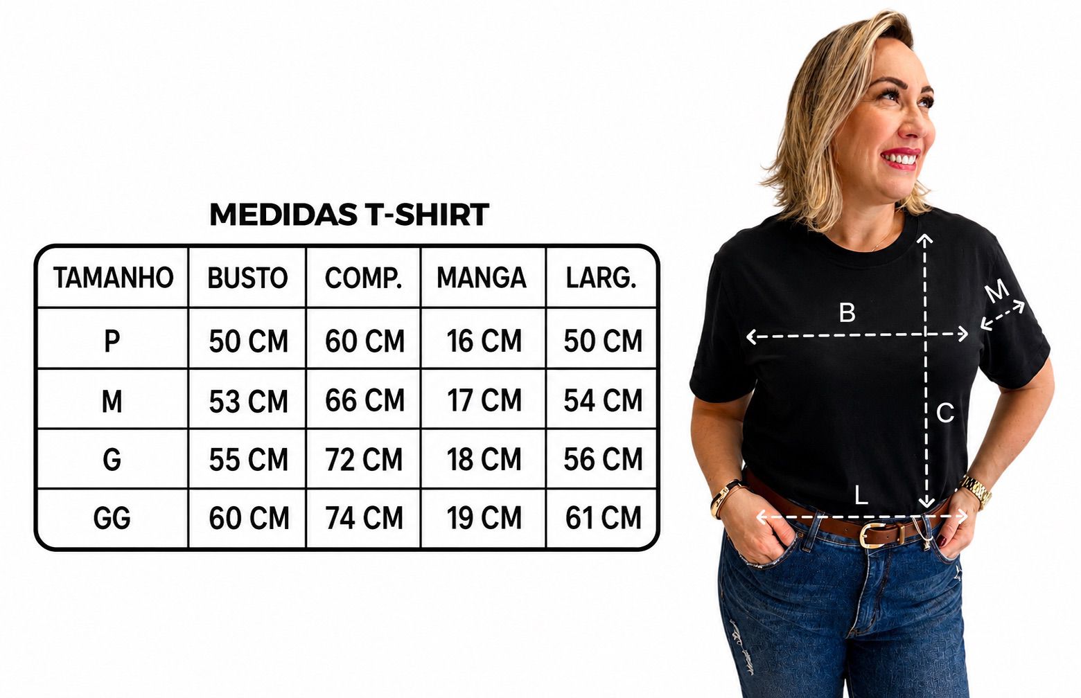 Tee Shirt Valentina BRANCA - Imagem 5