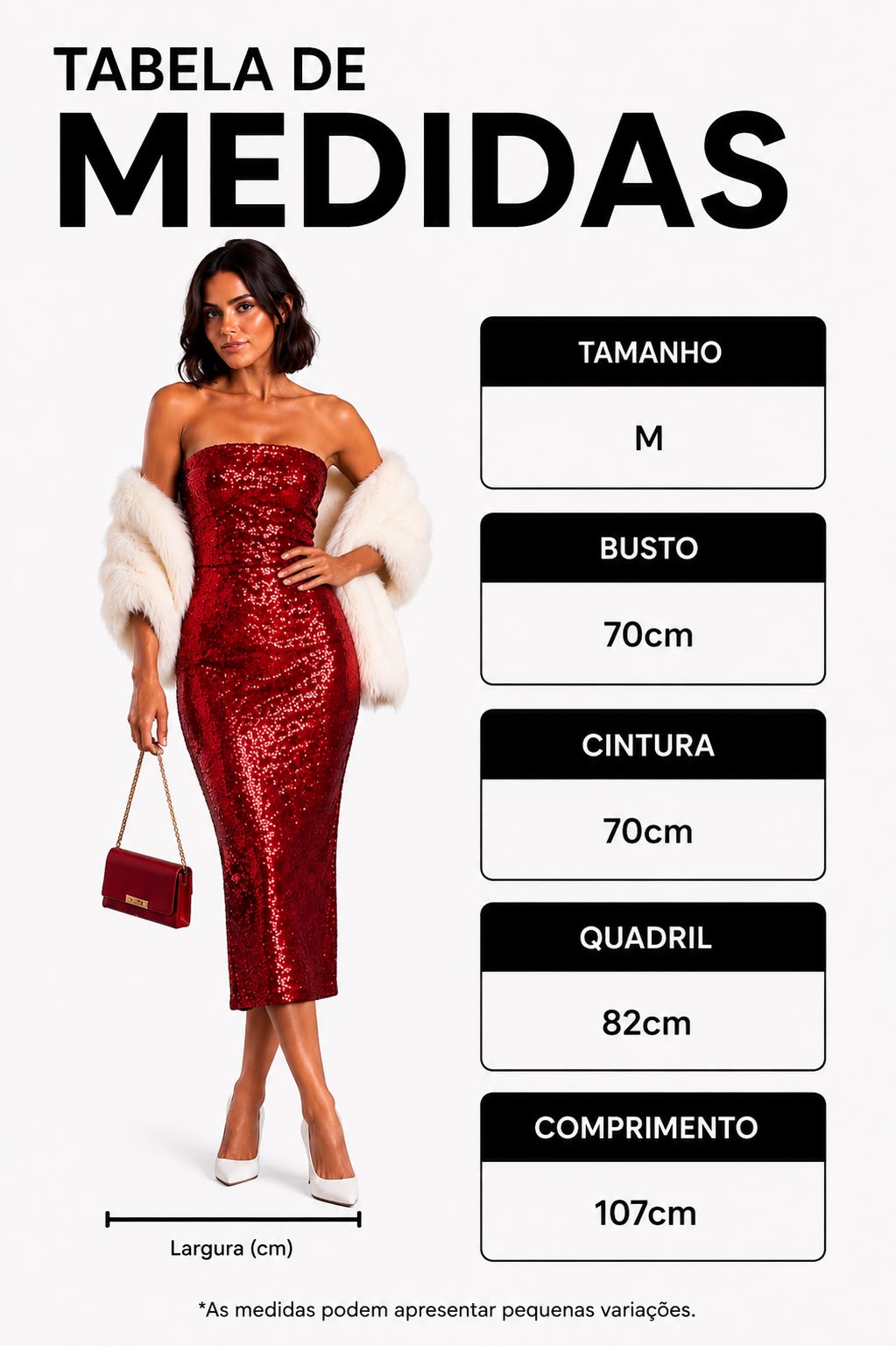 Vestido Paetê Bárbara - Imagem 4