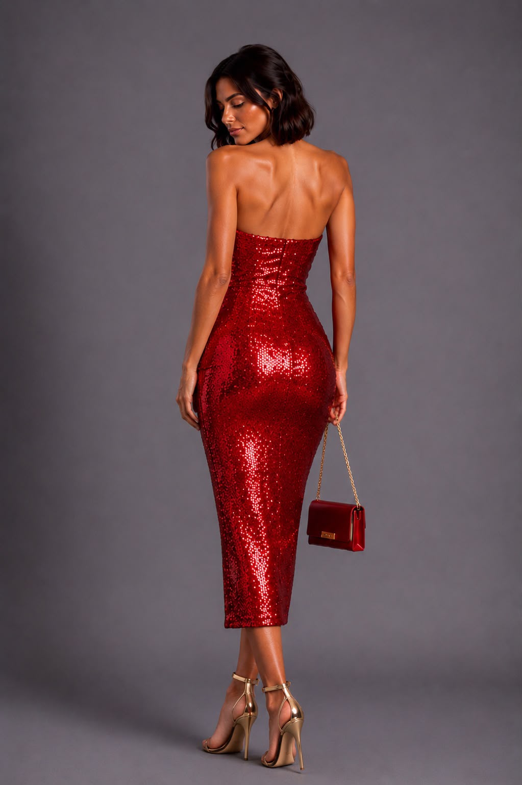 Vestido Paetê Bárbara - Imagem 3