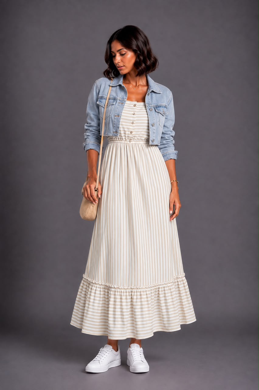 Vestido Listras Amanda - Imagem 7