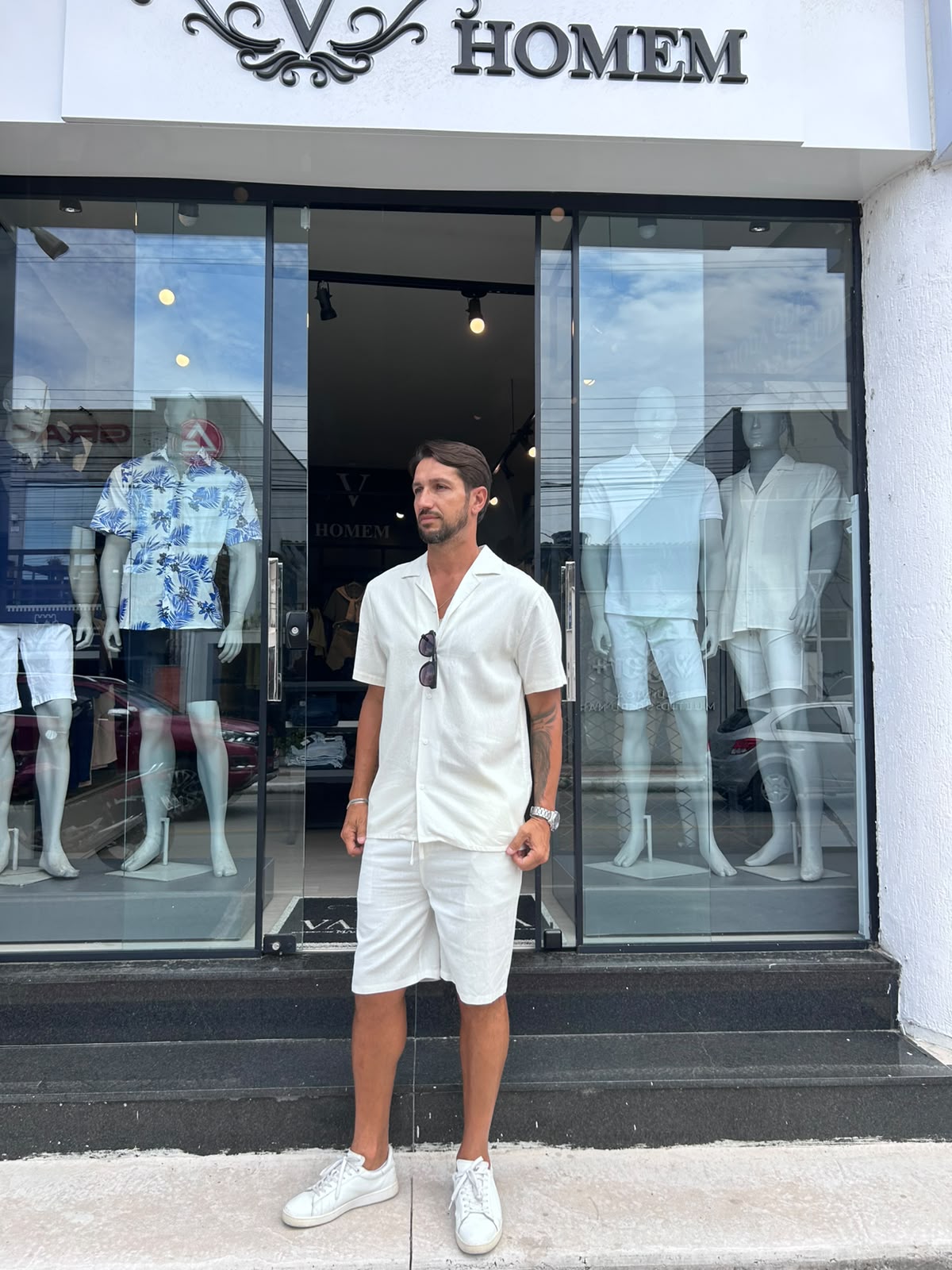 Conjunto Masculino Linho - Imagem 3
