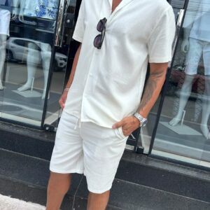 Alternative view of Conjunto Masculino Linho