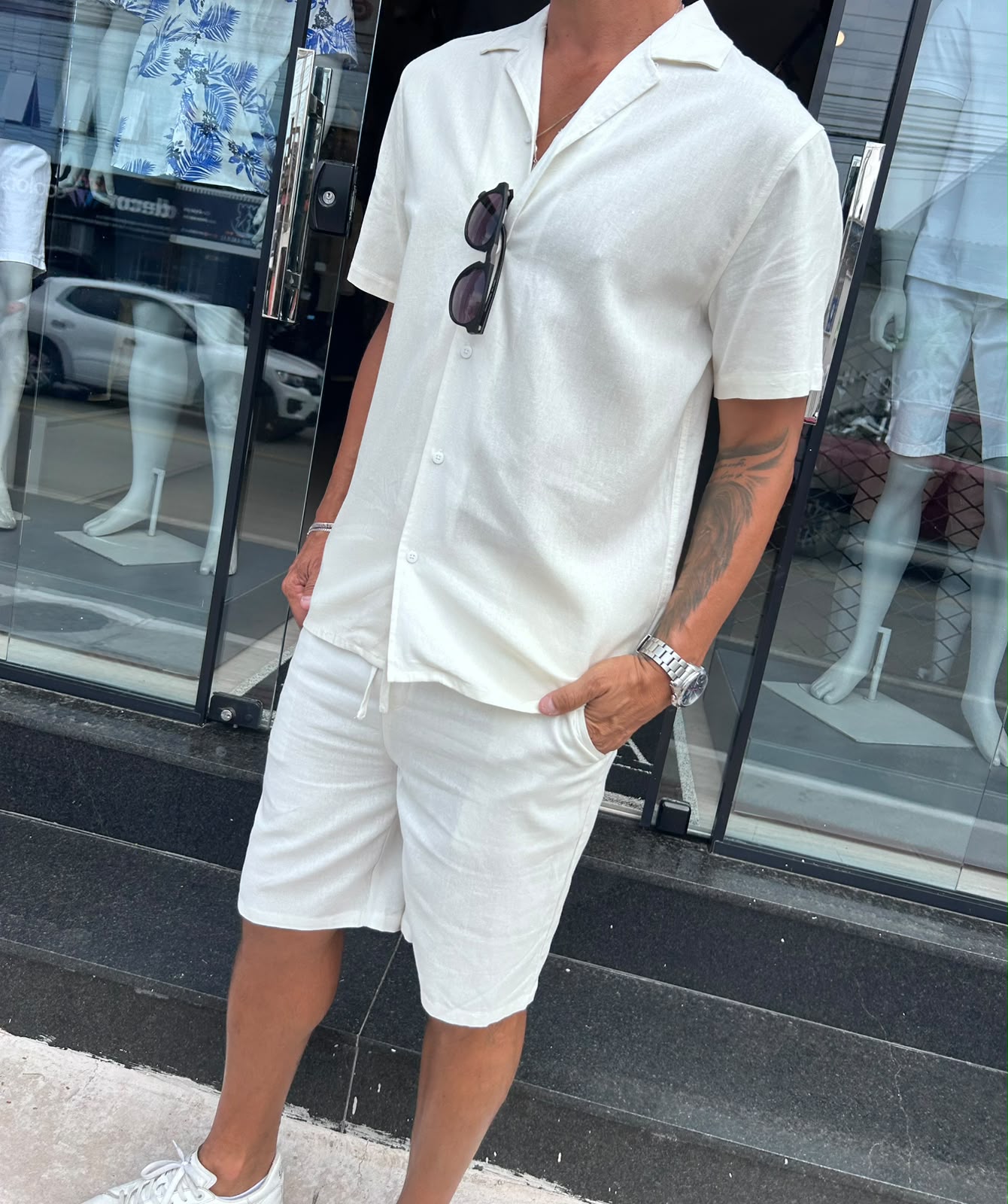 Conjunto Masculino Linho - Imagem 2