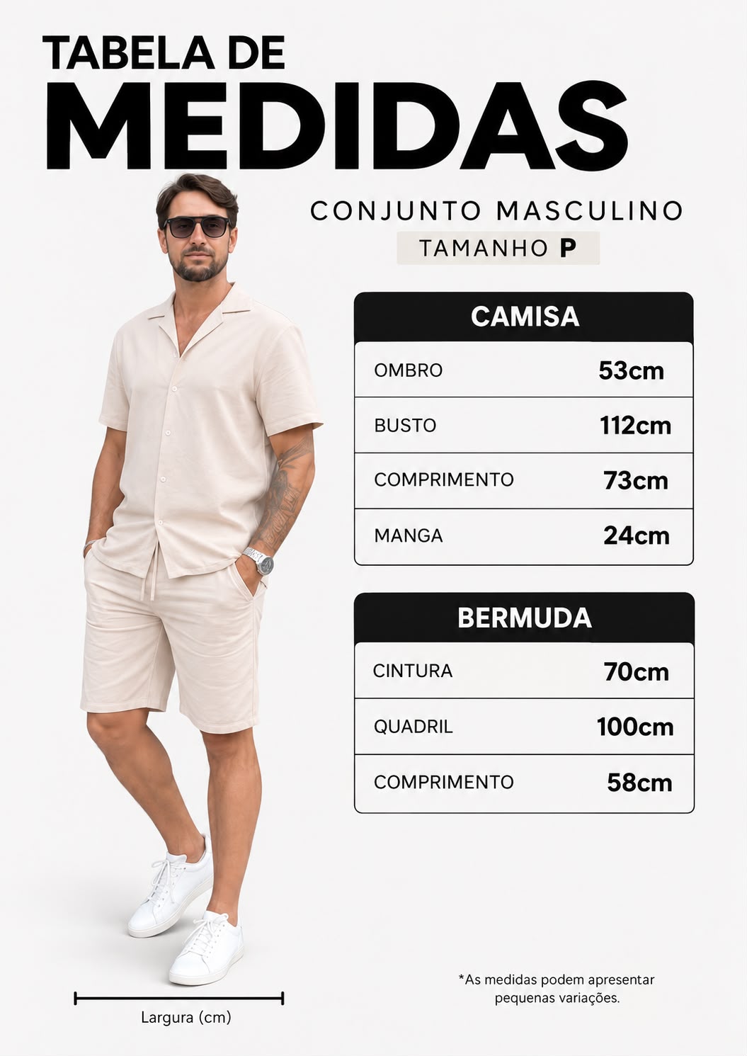 Conjunto Masculino Linho - Imagem 7