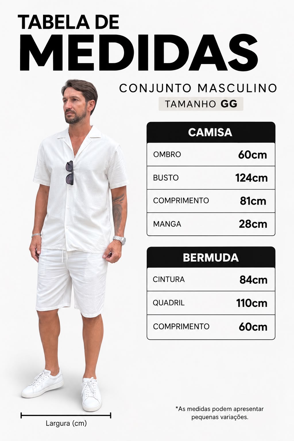Conjunto Masculino Linho - Imagem 10