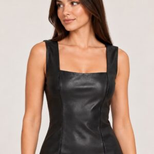 Alternative view of Vestido Couro Eco Vera