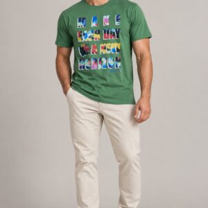 Alternative view of Camiseta COLCCI Green